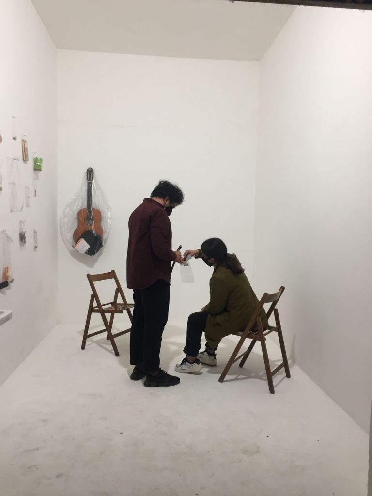 Giuseppe Palmisano. Ogni cosa è abbandonata. Exhibition view at Kunstschau Contemporary Place, Lecce 2020
