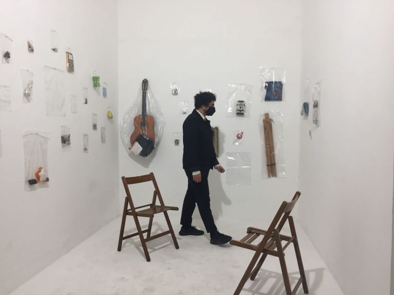 Giuseppe Palmisano. Ogni cosa è abbandonata. Exhibition view at Kunstschau Contemporary Place, Lecce 2020