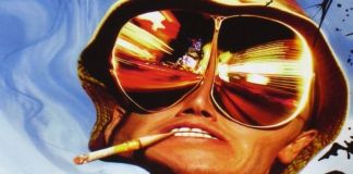 Hunter S. Thompson ‒ Paura e disgusto a Las Vegas (Bompiani, Firenze 2016), dettaglio della copertina