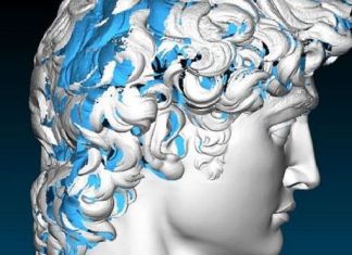 Il David di Michelangelo digitalizzato