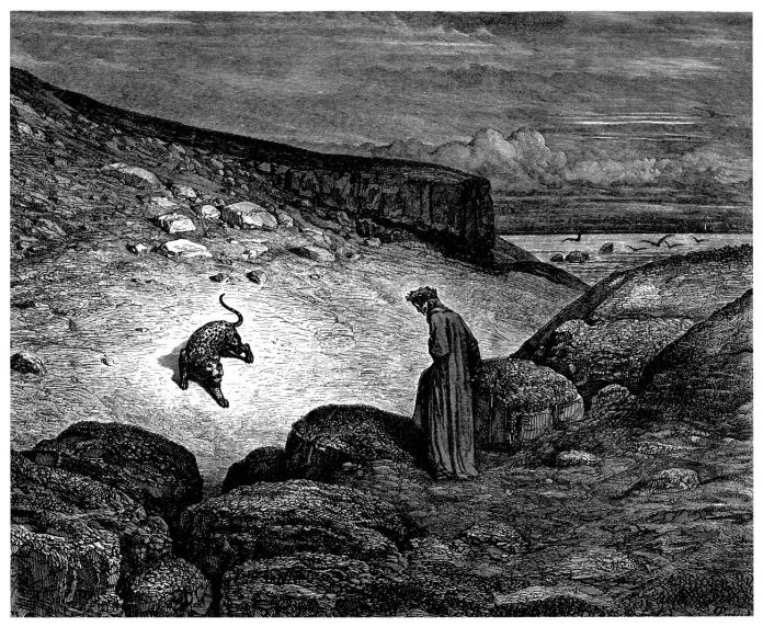 Illustrazione di Gustave Doré per la Divina Commedia di Dante Alighieri, Inferno, tavola 2, 1857