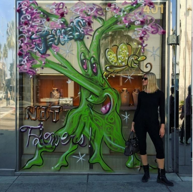 Kenny Scharf, Bulgari 401 N. Rodeo Dr. Beverly Hills, 2016