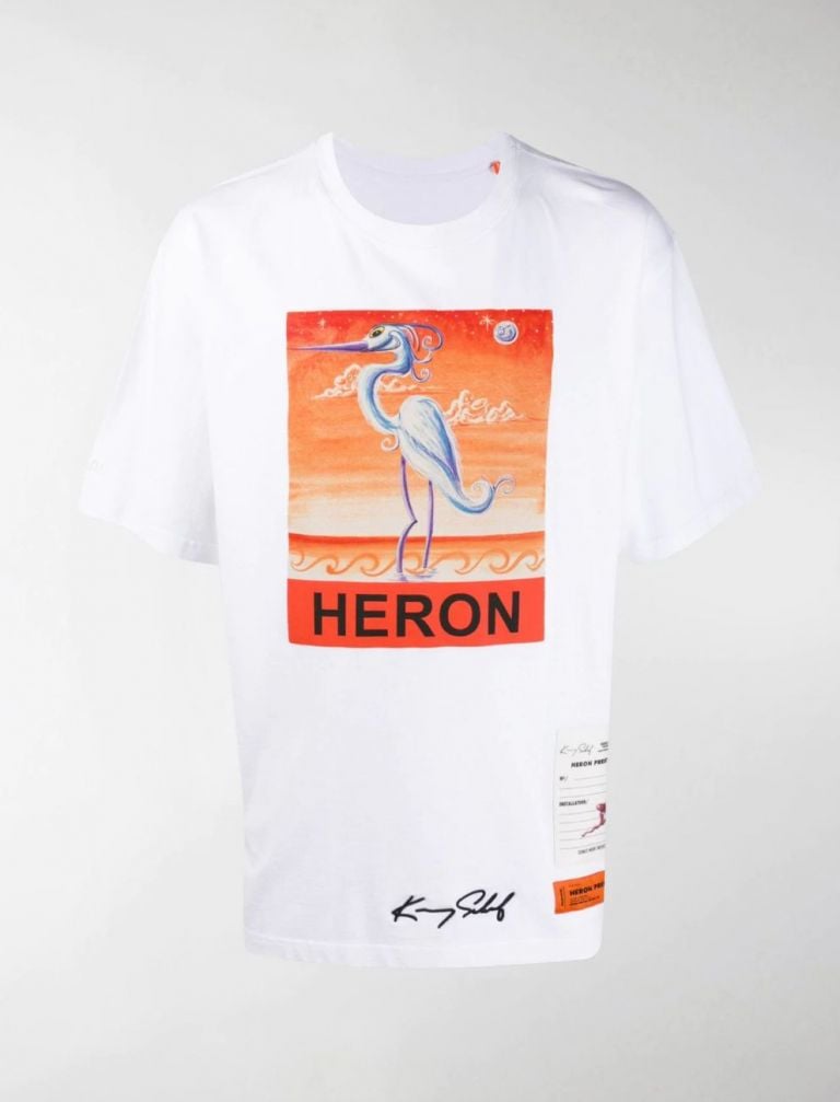 Kenny Sharf per Heron Preston su Modes