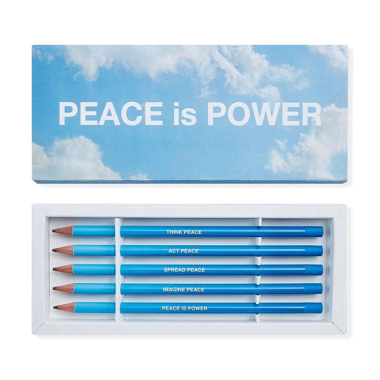 Le matite della pace di Yoko Ono