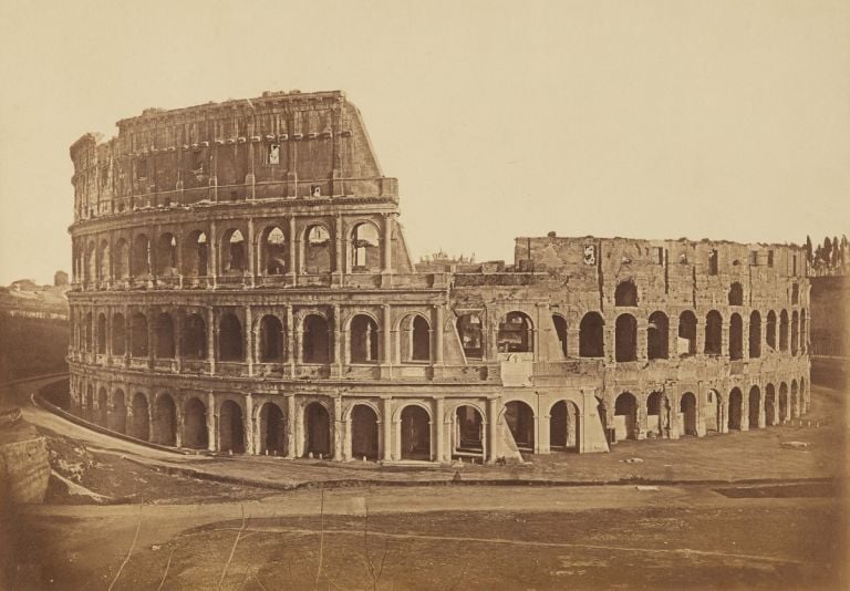 Lempertz 1161 824 Photography incl Rome in Early Photographies - Tommaso Cuccioni attributed to Colosseum
