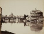 Lempertz 1161 840 Photography incl Rome in Early Photographies - Tommaso Cuccioni View of the Tiber River with Castel SantAngelo