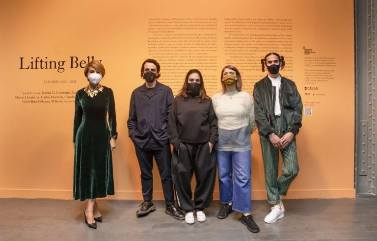 Lifting Belly. Exhibition view at CentroCentro, Madrid 2020. Photo © Benedetta Mascalchi Fundación Sandretto Re Rebaudengo Madrid