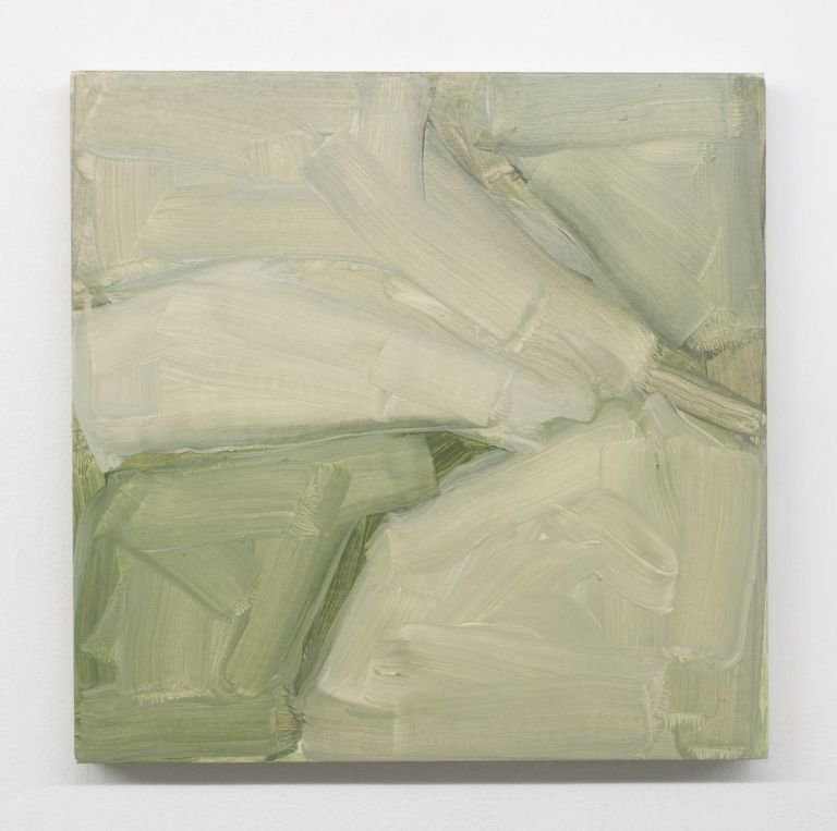 Marco Eusepi, Senza titolo (Campi), 2020, olio su tela, 30x30 cm
