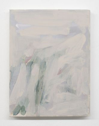 Marco Eusepi, Senza titolo (Fiori), 2020, acrilico su tela, 24x18 cm