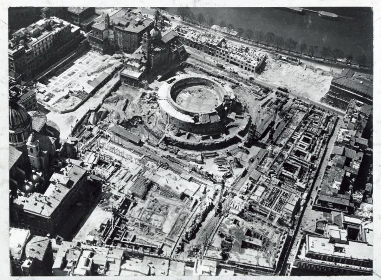 Mausoleo di Augusto, 1963, Roma, Museo di Roma, Archivio Fotografico