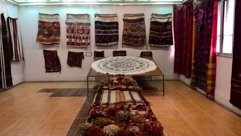Museo Nazionale di Amna Suraka di Sulaymaniyah. Tappeti curdi
