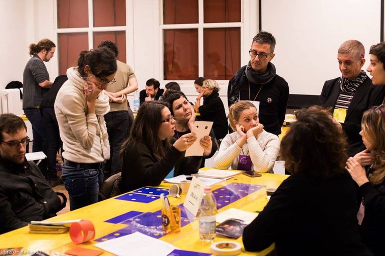 Museo Tolomeo, Museomix, Bologna 2016. Photo © Lorenzo Burlando