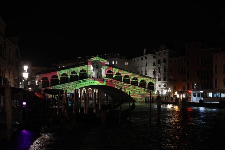 Natale di Luce 2020, Ponte di Rialto, Venezia