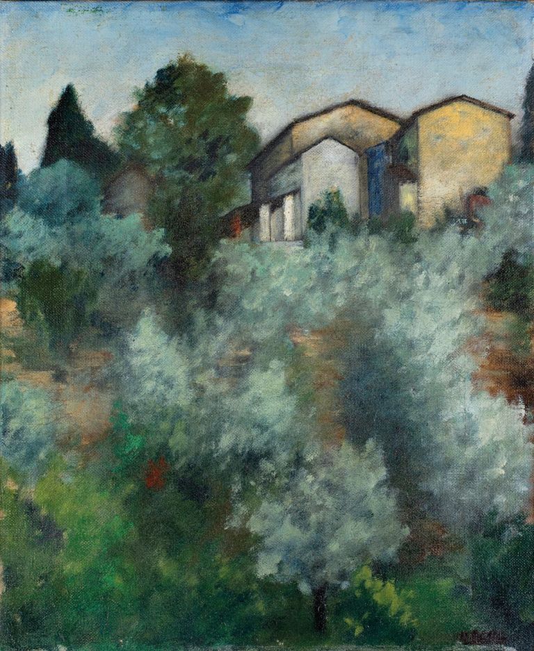 Ottone Rosai, Collina d’ulivi, 1922