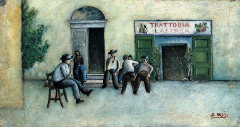 Ottone Rosai, Trattoria Lacerba, 1921