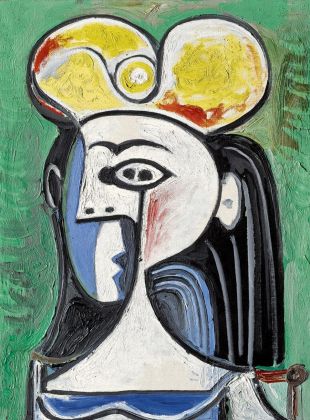 Pablo Picasso, Buste de femme assise, 1962. Courtesy Sotheby's