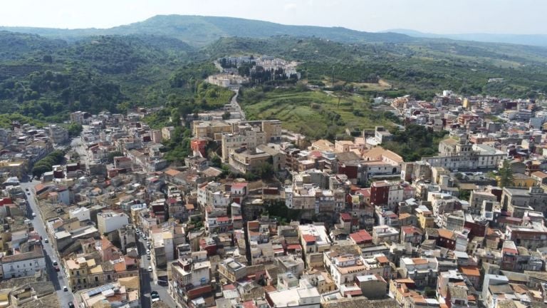 Panoramica del quartiere Badia di Lentini 2020, photo Francesco Quadarella