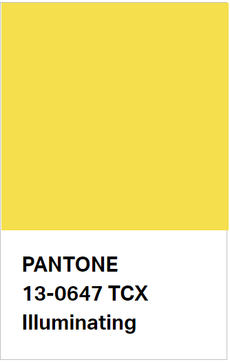 Pantone Illuminating 2021