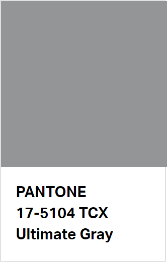 Pantone, Ultimate Grey, 2021