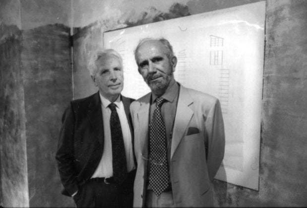 Roberto Gabetti e Aimaro Isola (foto Archivio Gabetti e Isola)