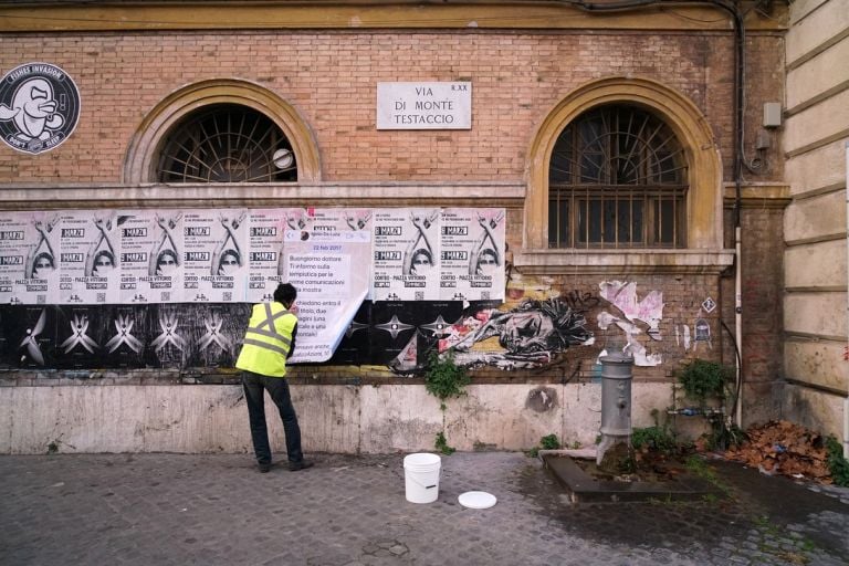 Iginio De Luca, Sta Scrivendo..., Roma © Luis do Rosario