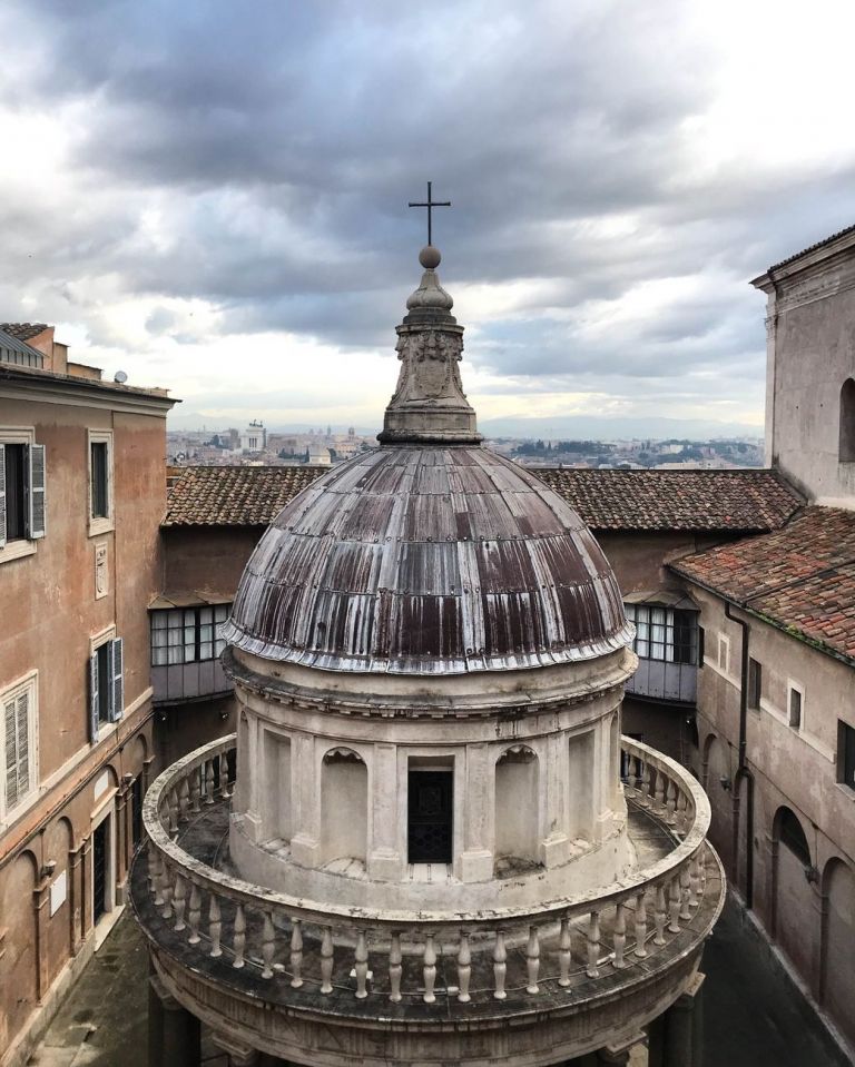 Tempietto di San Pietro in Montorio. Courtesy Real Academia de Espana, Roma