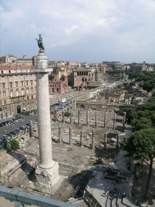 Via Alessandrina, Veduta dall'alto prima dei lavori, Roma