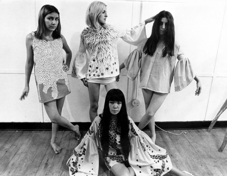 Yayoi Kusama, Kusama Fashion in her studio, New York, 1968 © YAYOI KUSAMA