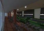 Rendering del progetto Cabina ACE di Roma Termini - sala conferenze