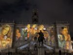 video mapping Visioni di Natale su Palazzo Senatorio