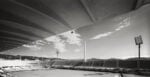 Stadio Artemio Franchi, View of the Marathon Tower from the grandstand ©Matteo Cirenei. Courtesy Pier Luigi Nervi Project Association