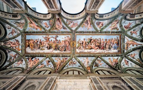 Raffaello e bottega Loggia di Amore e Psiche volta