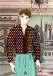 Alessandro Enriquez FW 21 22 _credits cartoon illustration @fashiontomanga