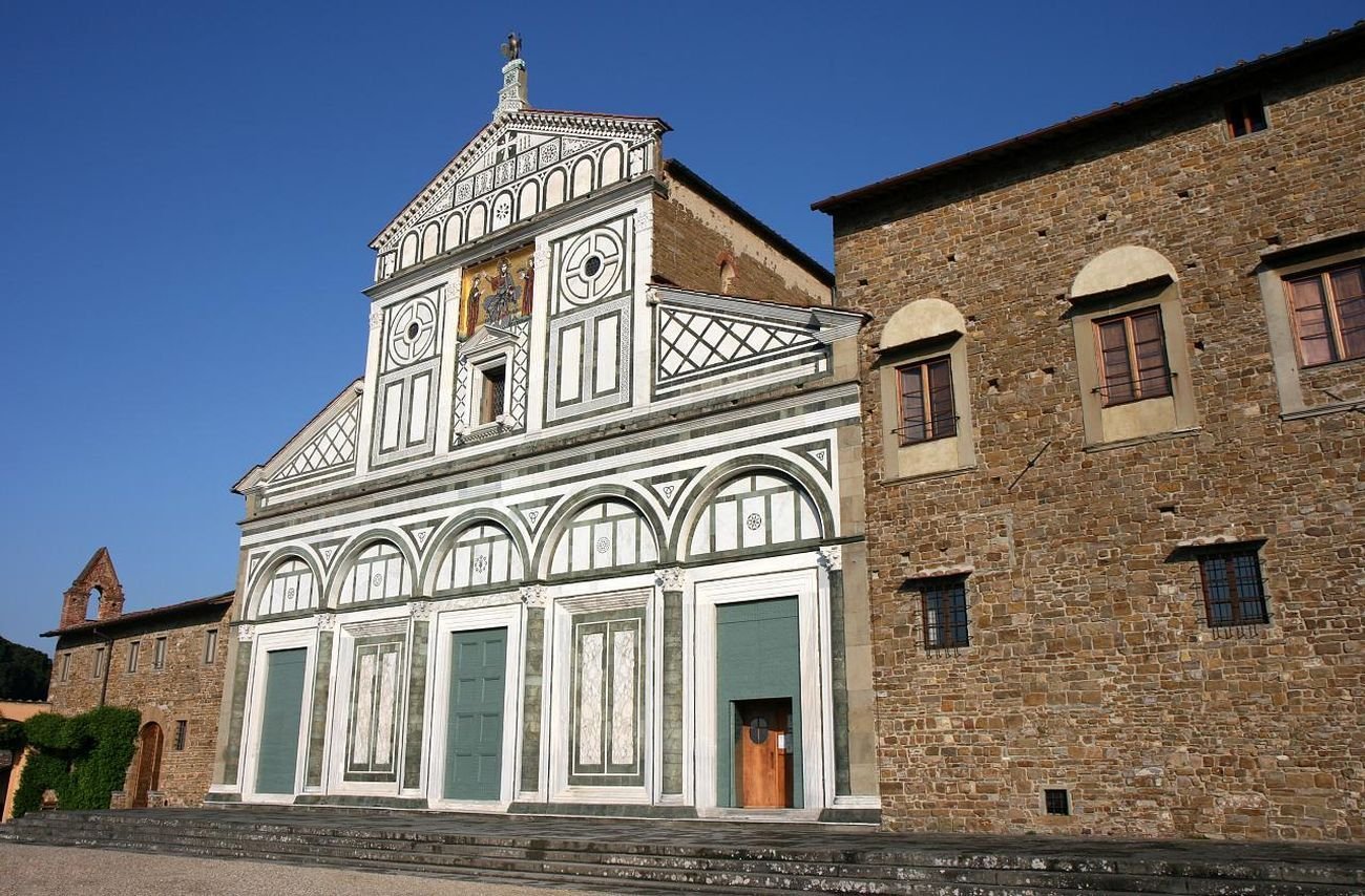 Basilica di San Miniato al Monte, Firenze. Photo via toscana.com