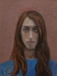 Beatrice Alici, Selfies n. 6, 2018, olio su lino, 30x40 cm
