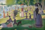 Bernie Sanders in George Seurat, Una domenica pomeriggio alla Grande Jeatte