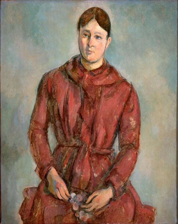 Paul Cézanne, Madame Cézanne in rosso