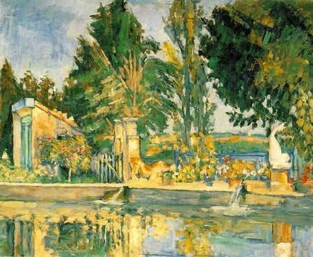 Paul Cézanne, La vasca dello Jas De Bouffante