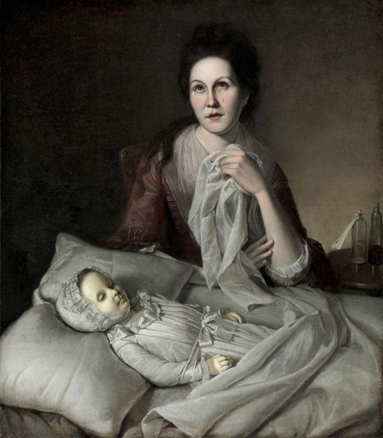 Charles Willson Peale, Rachel Weeping, 1772 1818. Philadelphia Museum of Art