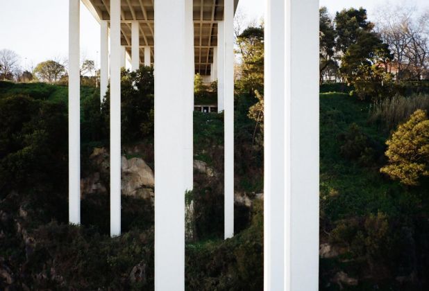 Ciro Miguel, White Forest, 2018. Arrábida Bridge, Porto. Edgar Cardoso