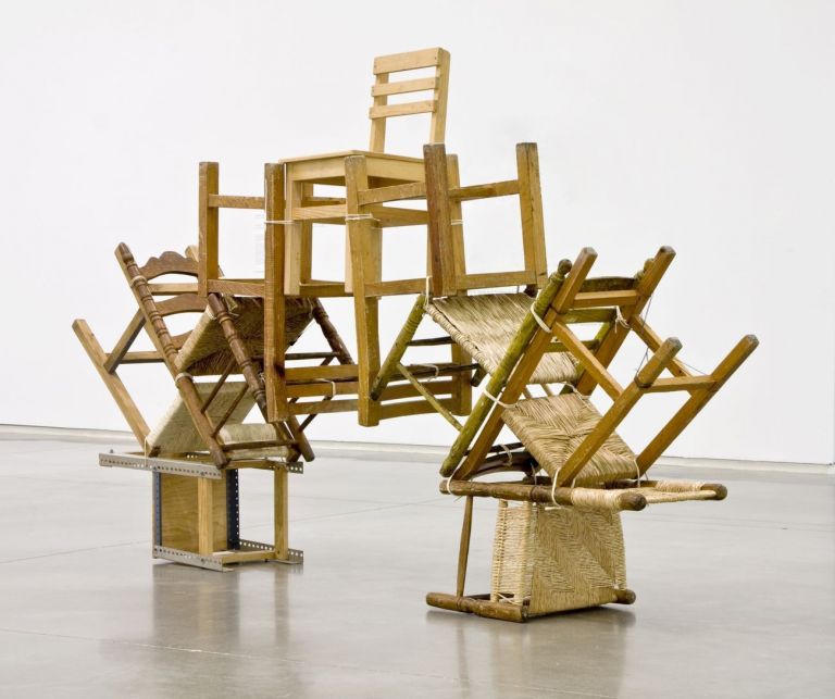 Damián Ortega, Puente, Construcciones (autoconstruccion), 1997. Courtesy the artist & kurimanzutto, Città del Messico New York