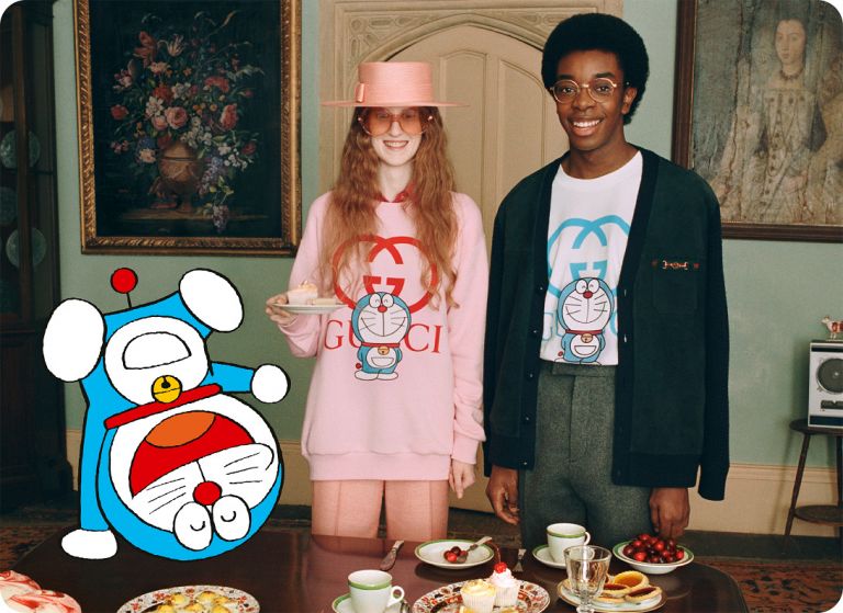 Doraemon X Gucci Direttore Creativo: Alessandro Michele Art Director: Cristopher Simmonds Fotografia: Angelo Pennetta