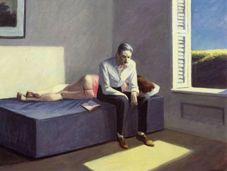 Edward Hopper, Excursion into Philosophy, 1959. Collezione privata