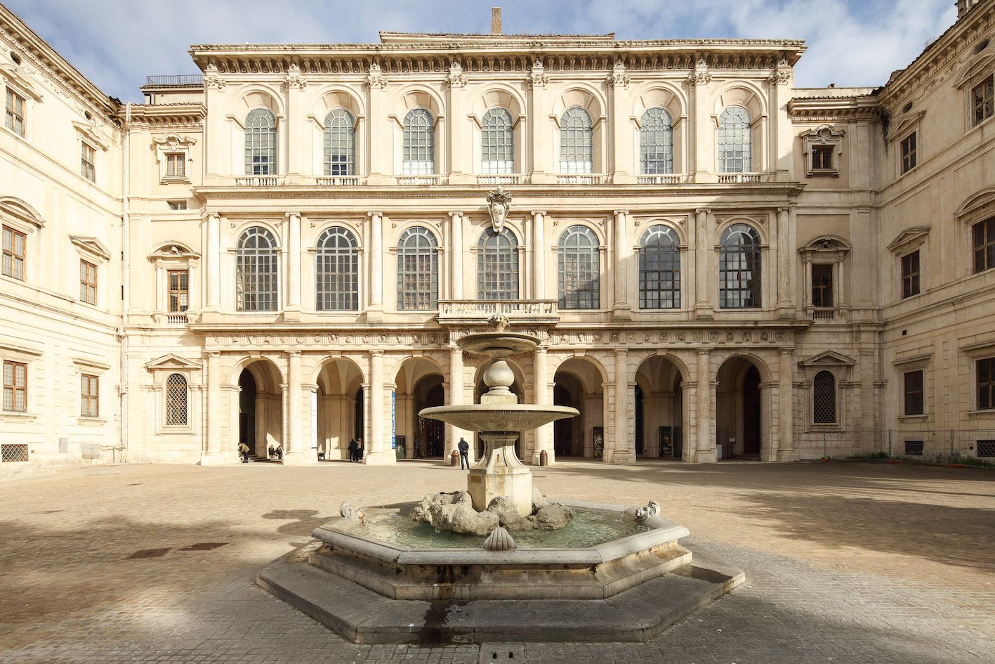 Facciata Palazzo Barberini - Courtesy Gallerie Nazionali di Arte Antica, Palazzo Barberini, Roma - Foto Alberto Novelli