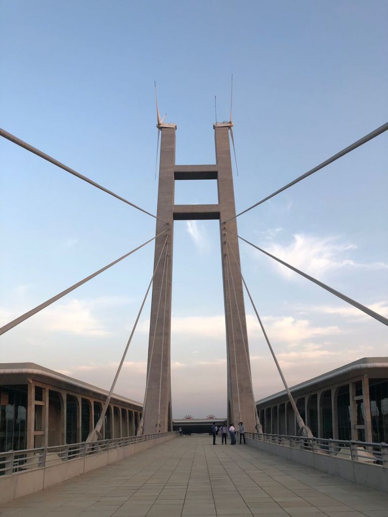 Gandhi Mandir, Gandhinagar. Photo Gianni Leone