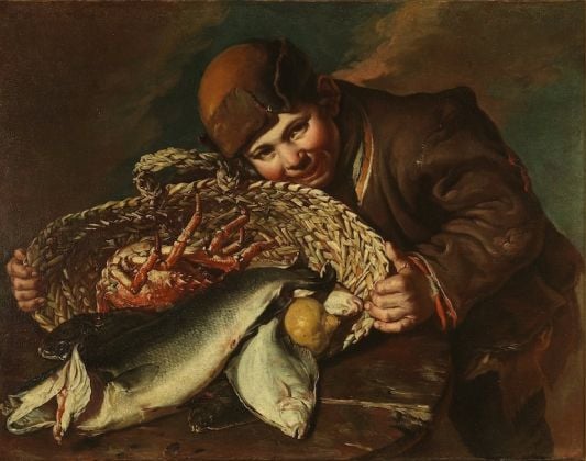 Giacomo Ceruti detto il Pitocchetto, Ragazzo con cesta di pesci, courtesy Uffizi, Firenze