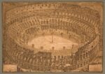 Giambattista Piranesi, Veduta dell’Anfiteatro Flavio detto il Colosseo. Istituto centrale per la grafica, Roma