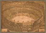 Giambattista Piranesi, Veduta dell’Anfiteatro Flavio detto il Colosseo. Istituto centrale per la grafica, Roma