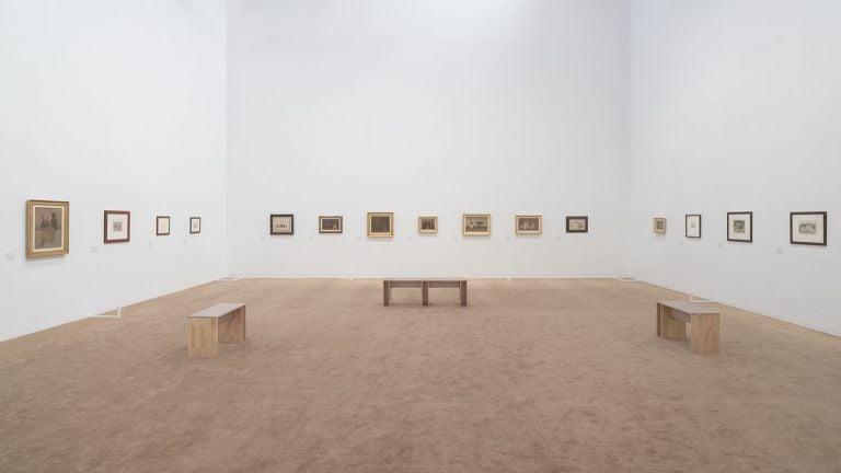 Giorgio Morandi. The Poetics of Stillness. Exhibition view at M WOODS, Beijing 2021 © M WOODS, Beijing