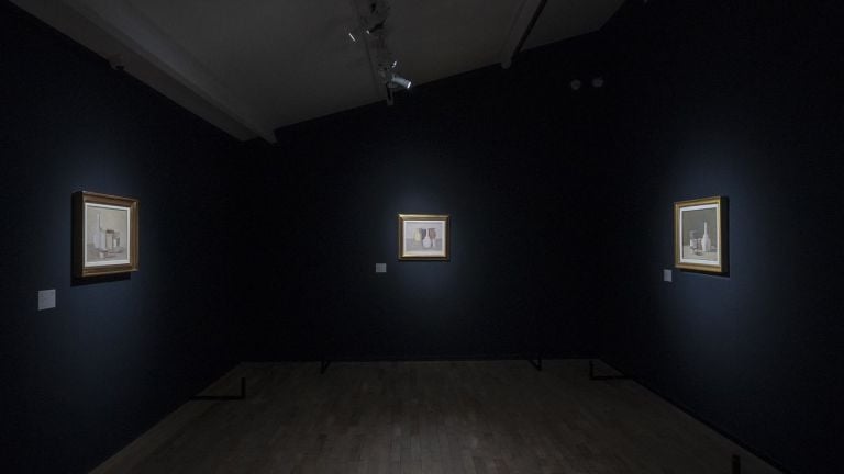 Giorgio Morandi. The Poetics of Stillness. Exhibition view at M WOODS, Beijing 2021 © M WOODS, Beijing